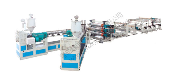 PE building formwork production line PE building formwork production line